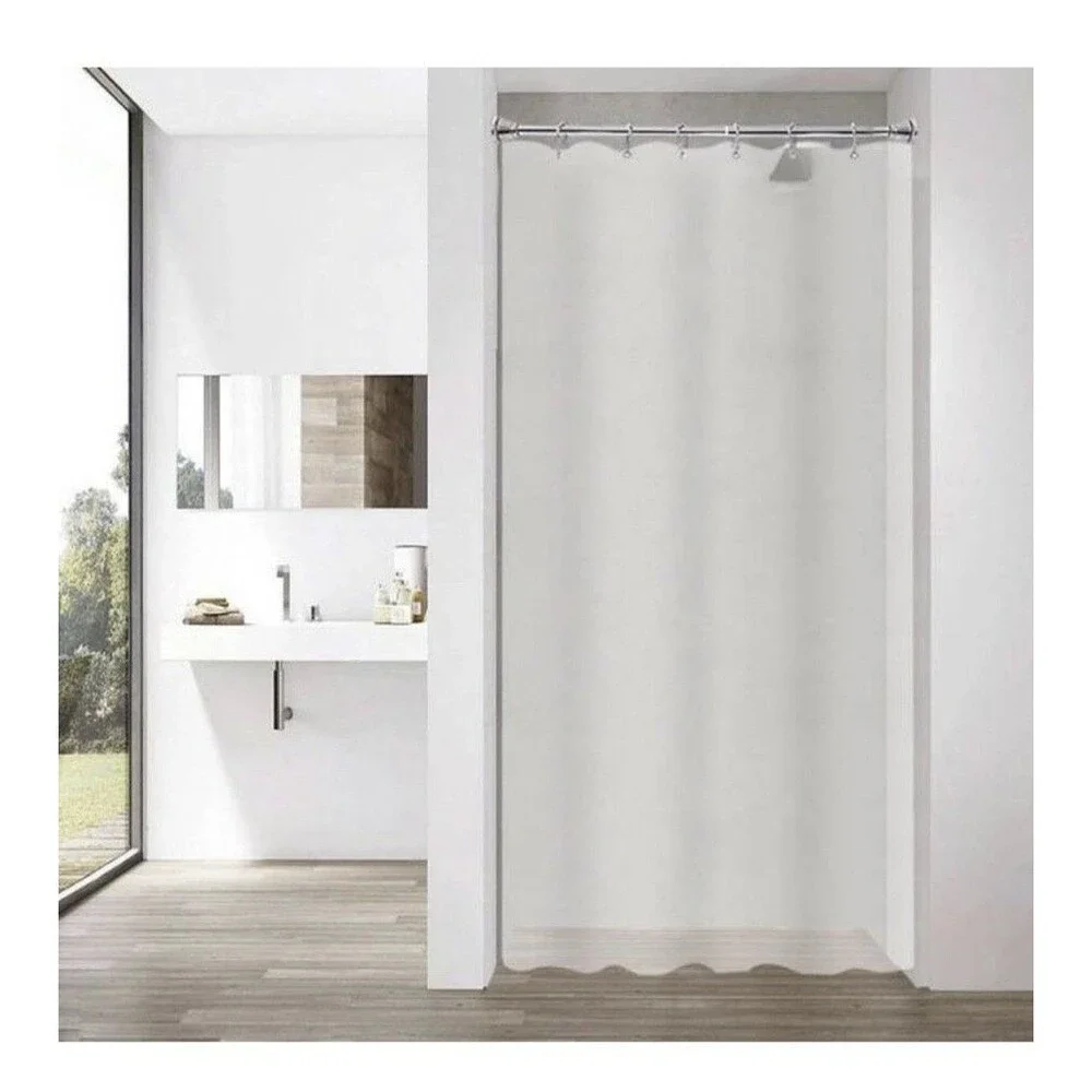 Made by Design PEVA STALL-Size Shower Curtain Liner Clear Medium Weight 54”x 78”